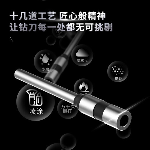 技代适用3846 3821 3888 3881 3880财务装订机凭证钻刀打孔空心钻头计代铆管刀头 得力3821钻刀