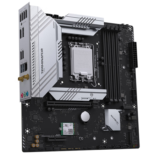 铭瑄（MAXSUN）14代板u CPU主板套装 i5 14490f 14400f 14600kf 散片 终结者B760M WIFI DDR4 i5-14600KF散片【三年店保】
