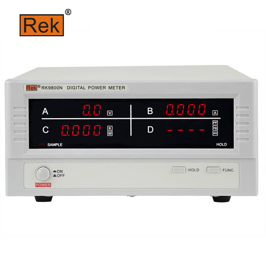 RK9800N数字功率计数显电量测量仪台式高精度功率电参数测试仪 RK9901N(报警型12KW)
