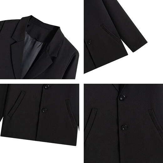 GENIOLAMODE brand suit men's casual single West Hong Kong style coat small suit Korean style trendy groom and groomsmen dress