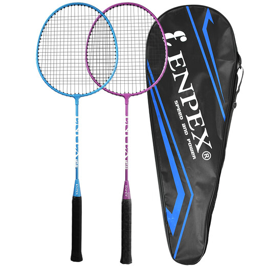 ENPEX乐士羽毛球拍双拍 耐打型学生成人对拍 ART-50  附101-3羽毛球