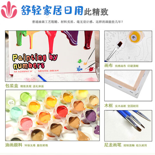 Clceydiy Digital Huile Paint