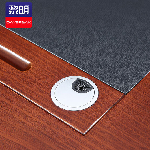 Liming JTH-34 desk painted solid wood veneer boss desk manager desk 2 meters desk 200*100*76cm