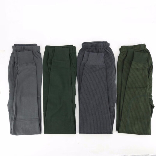 Xuefenghu 0jun7 autumn trousers set, warm autumn clothes and autumn trousers, thermal underwear, new autumn clothes and autumn trousers set for men, thickened thermal clothes (dark gray) 175/92-96