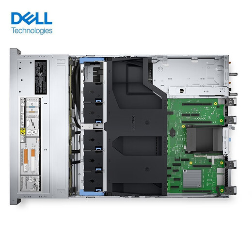 戴尔 （DELL）PowerEdge R550 2U机架式服务器主机整机ERP计算存储数据库共享 1*银牌4316 20核 2.3G 32G内存/2*480G+2*4TSAS/H755