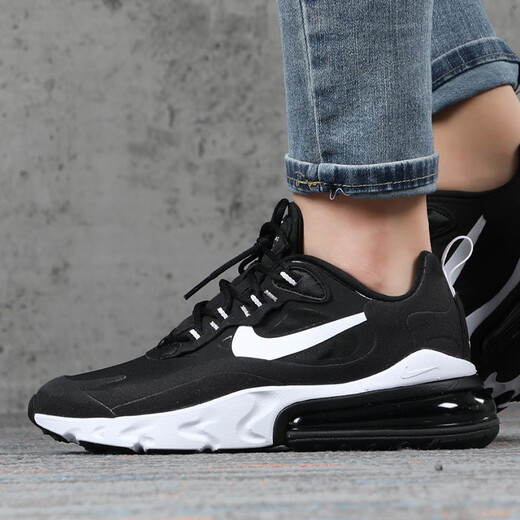 耐克（NIKE）夏季新品女鞋AIR MAX270 REACT气垫鞋舒适休闲缓震耐磨透气运动鞋 CI3899-002 35.5