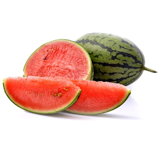 Zhongke Maohua melon and fruit seeds Jinmei 4K watermelon seeds with flower skin, red flesh, oval skin, thin toughness, storage and transportation resistance, easy to make fruit Jinmei 4K-50 capsules
