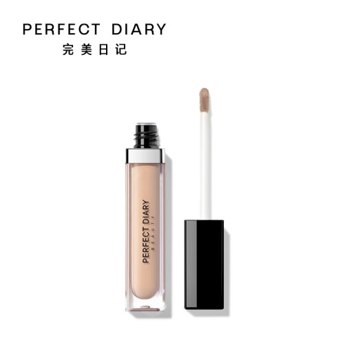Perfect Diary (PERFECTDIARY) Traceless Time Concealer Covers Facial Acne Marks and Dark Circles Moisturizing Concealer as a birthday gift to my girlfriend B00 (naturally white)
