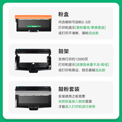 才进TN328粉盒适用立思辰GA3032dn GA7029dn SP1800打印机硒鼓3032dn 7029dn复印激光一体机墨盒碳粉墨粉鼓架