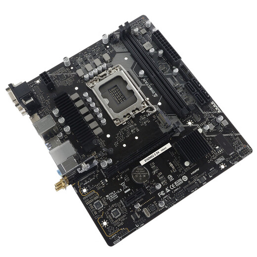映泰(BIOSTAR)B760MX2-E D4 主板含WiFi5网卡支持DDR4内存/CPU13400F/13600K/12400F