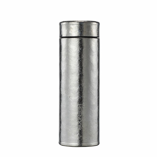 HEENOOR thermos cup titanium cup high-end business car water cup men's filtered tea cup XN-T313 Qinxue Silver 560mL