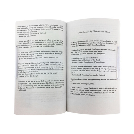 相约星期二 英文原版小说书籍Tuesdays with Morrie十四堂星期二的课Mitch Albom人生哲理课