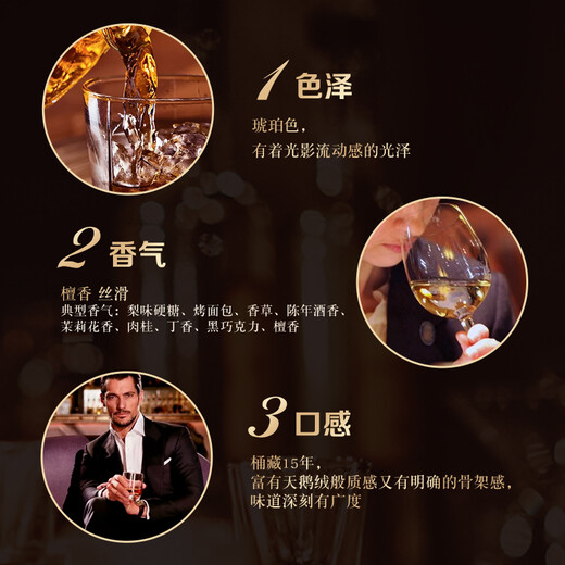 张裕白兰地可雅xo桶藏15年 650ml单支礼盒装桶藏老酒洋酒高档礼盒送礼 650mL 1瓶