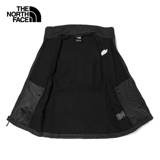 North Three-in-One Windbreaker Damen Outdoor Sports Fleece Liner Wasserdicht und warme Jacke Herbst und Winter Neu 7QW6 4H0/Cosmic Black XL/170