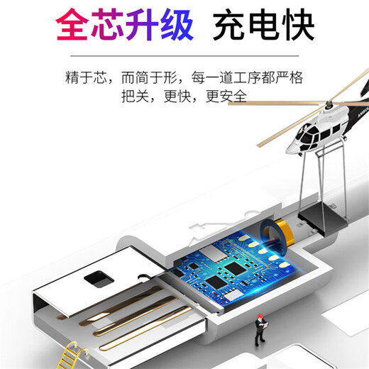 光界适用苹果iPadAir数据线快充闪充A1474平板电脑速冲通用A1475/A1476加长短款USB充电器线插头 苹果快充线【白色】+10W快充头 1米