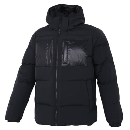 阿迪达斯 （adidas）三叶草羽绒服男装 秋新款户外健身运动服防风保暖连帽休闲外套 H13564 M