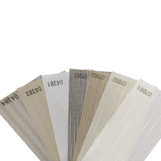 Zhishang vertical curtains, vertical blinds, office bedroom, living room, study, balcony partition curtains, blackout curtains, electric curtains, Nizi pattern-04381 (including manual track)