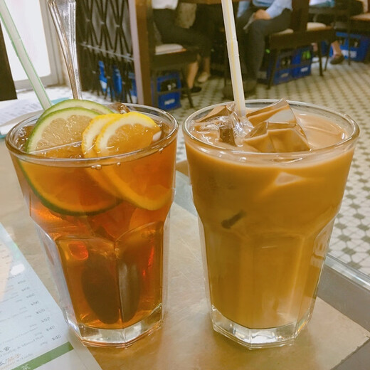 Quhe internet celebrity ins style restaurant extra large capacity glass 500ml cup drink cup fruit tea cup mojito cup 850ml summer exclusive/(mouth 12 height 16.3cm)