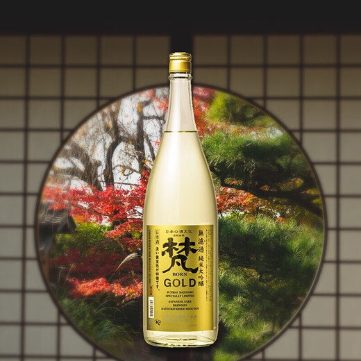Van 2020 IWC Gold Award Japanese Original Bottle Imported Foreign Wine Van Japanese Style Sake Junmai Daiginjo Japanese Sake Van Gold Unfiltered Junmai Daiginjo 1.8L