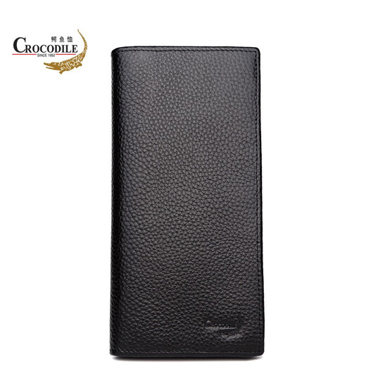 Crocodile Shirt New Year Festival Gifts Top Cowhide Business Fashion Long Leather Men's Wallet