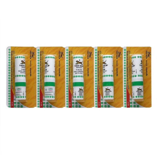 TigerBalm Tiger Balm original Shangbiao Bi Tong Ba Xian Mint Cooling Cream to refresh the mind and prevent drowsiness, one each