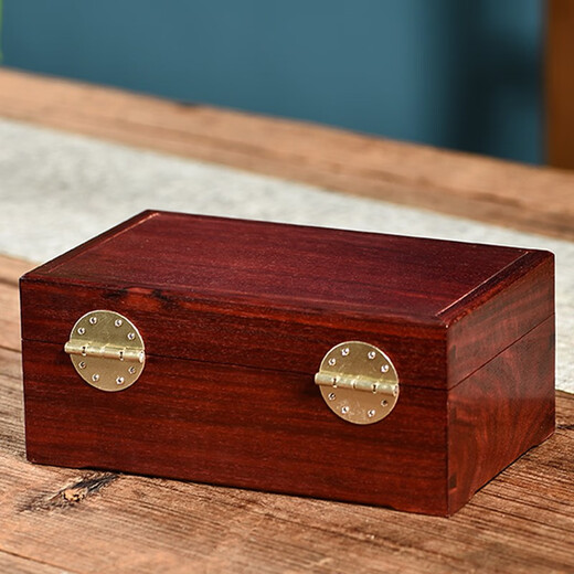 Original Heart Like Snow Rosewood Jewelry Box Solid Wood Jewelry Storage Box Jewelry Box Wooden Jewelry Box Girlfriend 520 Gift for Wife Rosewood Single Board Small Jewelry Box