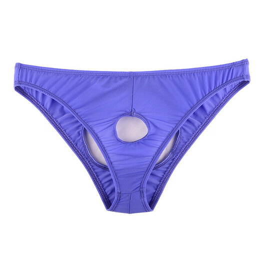 Private delivery sexy underwear men's thong men's underwear sexy fully transparent T-pants passion free to take off red