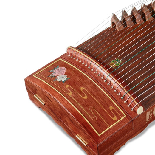 Brand Dunhuang Guzheng 696d Double Crane Chaoyang Serie Introductorio Introductory Adulto Performance Performance Guzheng Guzheng Instrumento de madera sólida 694L-L Chuchu Fragance [Big Gift Pack + Tutorial]