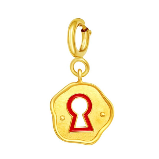 Ruan S S925 silver freshwater mother-of-pearl pendant Alice stacked pendant series gift for girlfriend Wonderful Key