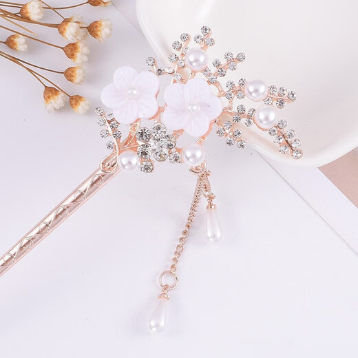 Hanfu headwear children's hairpins children's ancient style hairpins tassel step shake summer day ancient costume ancient cheongsam hair accessories FZ001