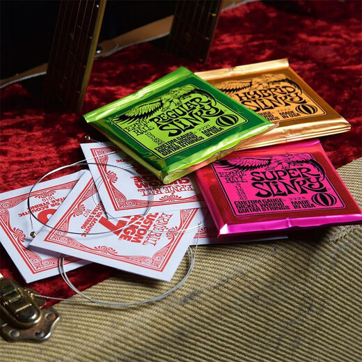 Ernie Ball importiert aus den United States EB E -Gitarrenstrings Ernieger E -Gitarrenstrings 6 Set 2239 Classic Model