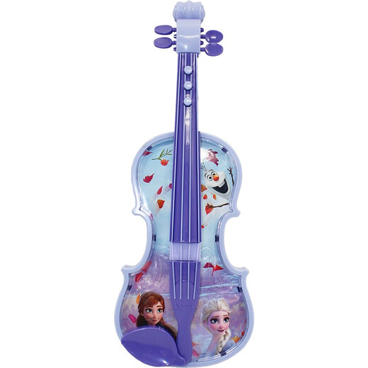 Disney Frozen Simulación Violín Juguetes para niños Inlightenment Ilustración Educación temprana Instrumentos musicales Regalos de regalo de cumpleaños