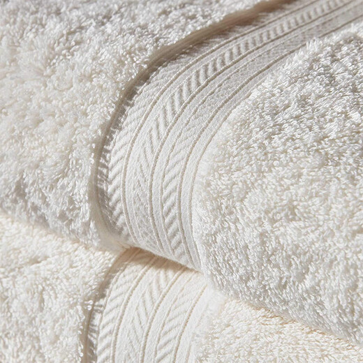 CHRISTY British Royal RENAISSANCE series Egyptian long velvet cotton water absorption thickened imported wool bath towel off white 728g 76*142cm bath towel