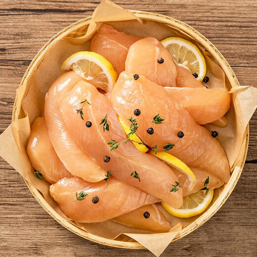 Liuhe Chicken Breast 3Jin Jin is equal to 0.5kg White Feather Chicken Frozen Healthy Light Low-fat Chicken Breast