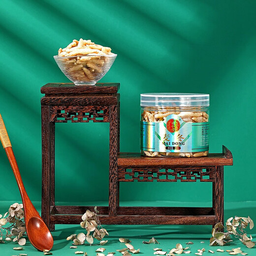 
Beijing Tongrentang Ophiopogon japonicus 200g Sichuan Mianyang Ophiopogon japonicus 1 plump large grains of sulfur-free smoked Ophiopogon japonicus 1 can be made with Astragalus ginseng ginseng 1 can