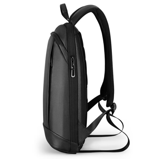 Marco Leden Backpack Men's Multifunctional Thin Backpack Casual School Bag 15.6-inch Notebook MR9813 Elegant Black