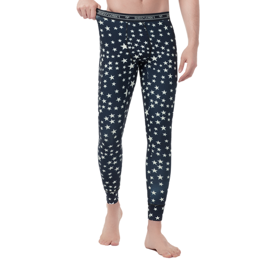 Yanglaoda wool cotton pants men's thin fashion slim winter warm pants men's base wool pants thin black gray 175/80A