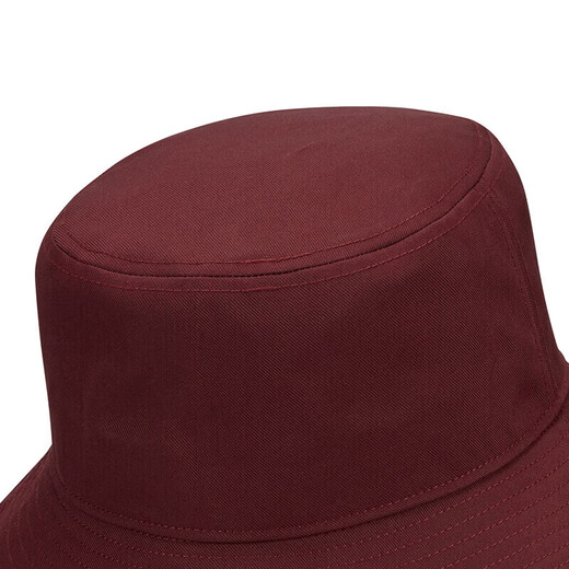 【95成新】耐克NIKE春运动配饰男女渔夫帽APEX BUCKET SQ帽子FB5382-681夜褐红M