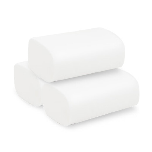Happy Sunshine long roll toilet paper Big Mac 2800g coreless roll paper 4 layers 233g 12 rolls mother and baby roll