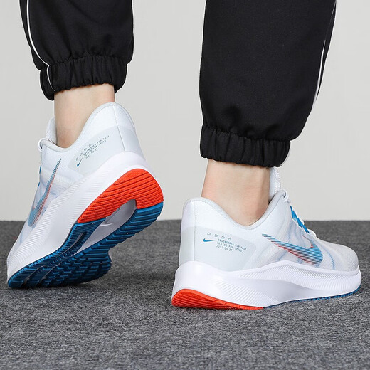 耐克（NIKE）男鞋运动鞋夏季款季新鞋子Airmax气垫鞋减震户外休闲鞋透气跑步 DA1105-101/新到货/飞线 42