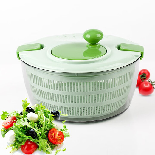 Plazotta seit 1893 Germany vegetable basket washing vegetable drain basket vegetable vegetable spinner dehydrator salad washing vegetable draining basket blue and yellow