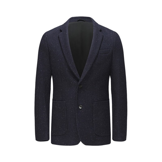 Navigare Italian dinghy men's suit wool suit warm and stylish casual suit navy blue L 50