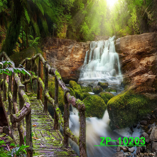 
Anchor background cloth 3D three-dimensional internet celebrity live broadcast room background landscape outdoor landscape background cloth ZP-10975 3 meters wide + 3 meters high
