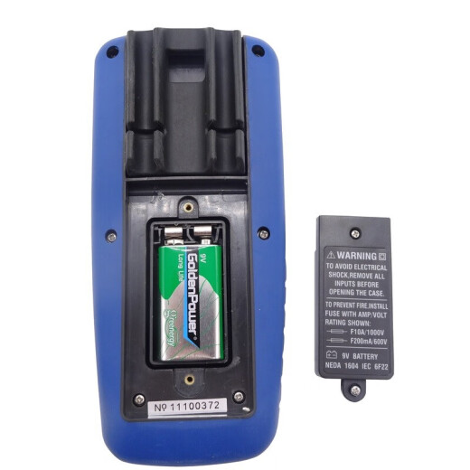 HuashengChang Digital High Precision Multímetro Electricista Professional de grado profesional Medidor Universal Medidor Digital Instrumento de prueba multipropósito DT-9928
