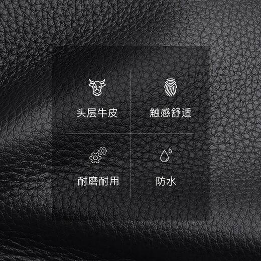 花花公子钱包男士牛皮短款横款钱夹休闲票夹送父亲男朋友生日礼物礼盒装 款式一【礼盒装】