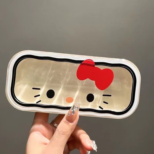 
Transparent glasses box children helloKitty girl Japanese cute glasses box student children cartoon sports shy kt cat-H86