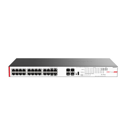 华三LS-5024PV5/5048PV5-EI-PWR/S1224/48口千兆POE汇聚 24口370W高功率MS4024P-HPWR-EI