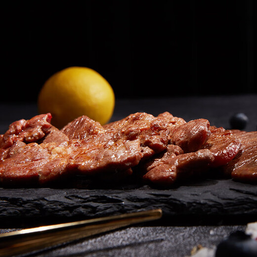 Grand Manor Roast Beef Upper Brain 1Jin Jin equals 0.5kg Fresh marinated beef barbecue barbecue ingredients fine-tuned semi-finished product