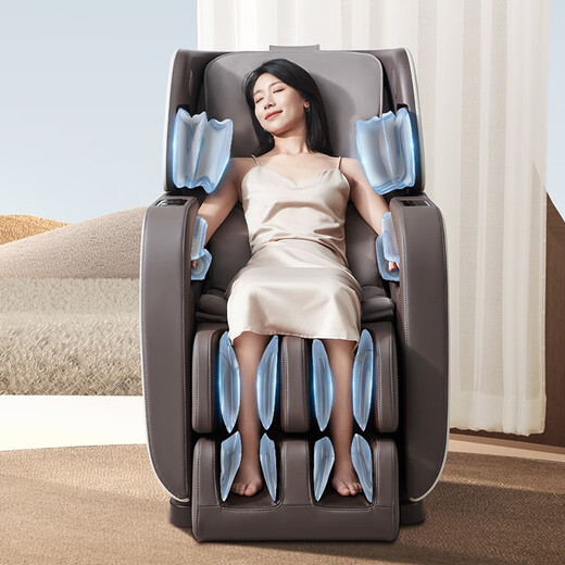 Mijia Xiaomi Smart Massage Chair Home Multifunctional Space Capsule Massage Machine Intelligent Pressure Sensing 4D Movement Xiaoai Smart Zero Gravity Interconnected Electric Massage Sofa Holiday Gift Mijia Smart Massage Chair