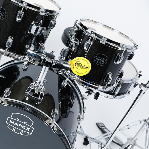 Mapex Mapex Schlagzeug für Kinder Erwachsene Percussion Instrumente für Home Jazz Schlagzeug für Mädchen, Meipais Schlagzeug für Mädchen, 5 Schlagzeug für Mädchen, 4 Beckenständer + 5 Stücke stiller Becken